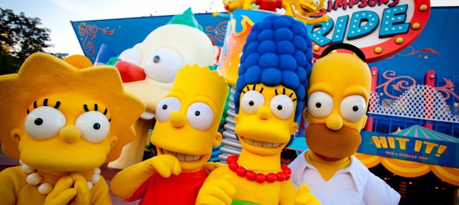 Apre il nuovo Parco dei Simpson a Orlando Apre il nuovo Parco dei Simpson a Orlando